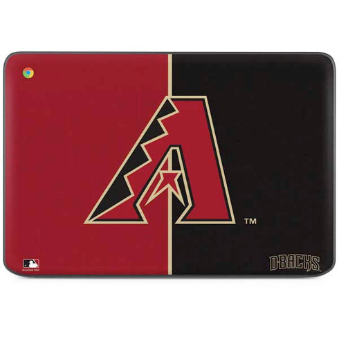 MLB Arizona Diamondbacks Split HP Chromebook Skin