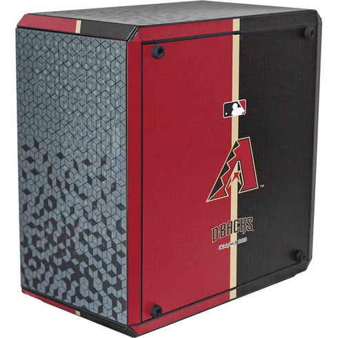 MLB Arizona Diamondbacks Split Cooler Master MasterBox Q300L Mini Tower Skin