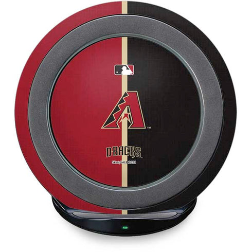 MLB Arizona Diamondbacks Split Fast Charge Wireless Charging Stand Skin
