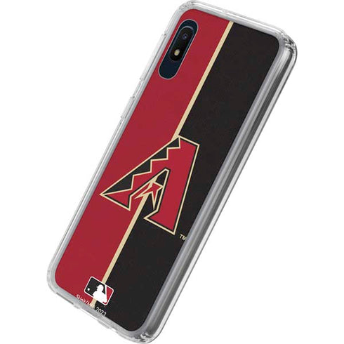 MLB Arizona Diamondbacks Split Galaxy A10e Clear Case