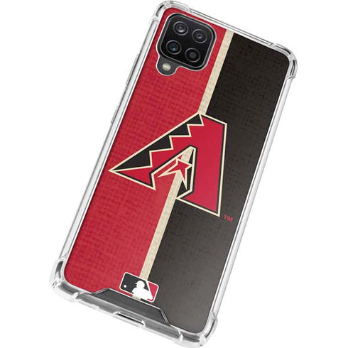 MLB Arizona Diamondbacks Split Galaxy A12 Clear Case