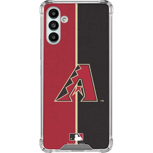 MLB Arizona Diamondbacks Split Galaxy A13 5G Clear Case