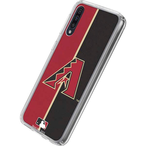 MLB Arizona Diamondbacks Split Galaxy A50 Clear Case