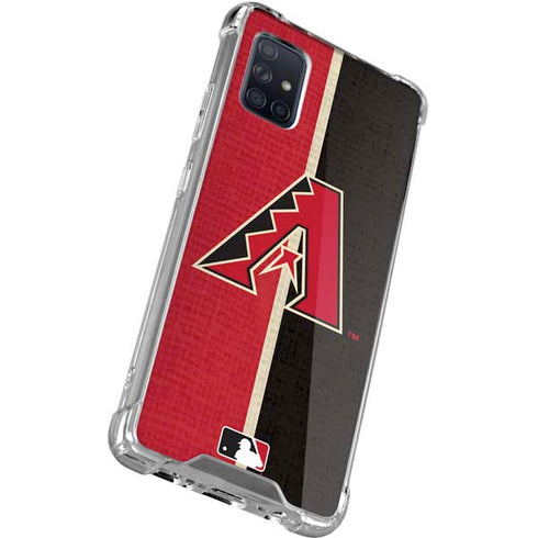 MLB Arizona Diamondbacks Split Galaxy A51 5G Clear Case