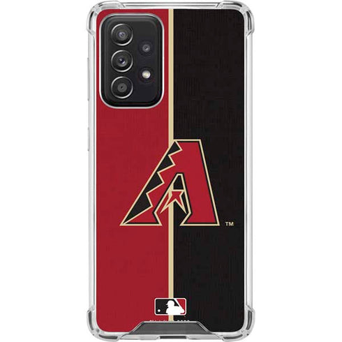 MLB Arizona Diamondbacks Split Galaxy A52 5G Clear Case