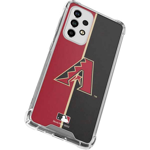 MLB Arizona Diamondbacks Split Galaxy A53 5G Clear Case