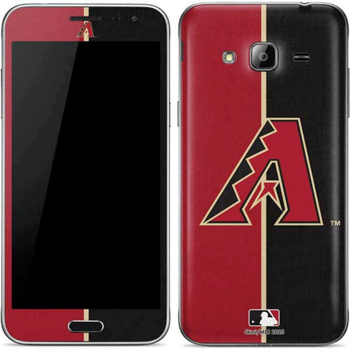 MLB Arizona Diamondbacks Split Galaxy J3 Skin