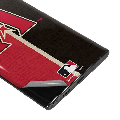 MLB Arizona Diamondbacks Split Galaxy Note 10 Plus Skin