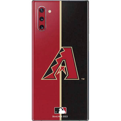 MLB Arizona Diamondbacks Split Galaxy Note 10 Skin