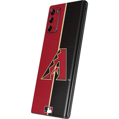 MLB Arizona Diamondbacks Split Galaxy Note20 5G Skin