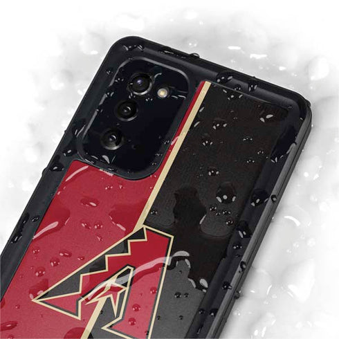 MLB Arizona Diamondbacks Split Galaxy Note20 5G Waterproof Case