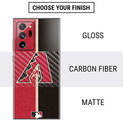 MLB Arizona Diamondbacks Split Galaxy Note20 Ultra 5G Skin