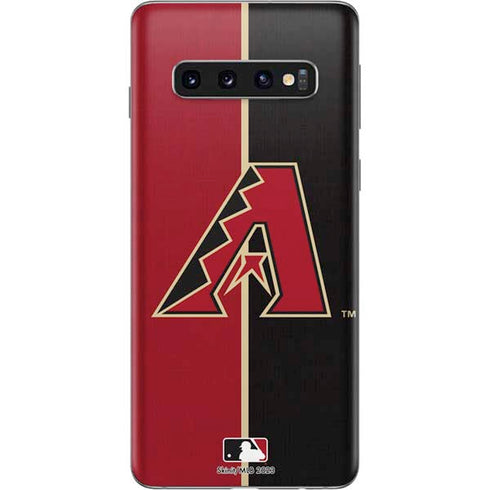 MLB Arizona Diamondbacks Split Galaxy S10 Skin