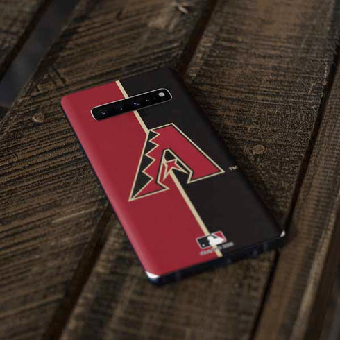 MLB Arizona Diamondbacks Split Galaxy S10 Skin