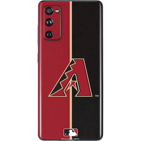 MLB Arizona Diamondbacks Split Galaxy S20 Fan Edition Skin