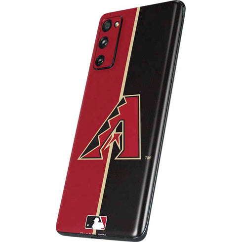 MLB Arizona Diamondbacks Split Galaxy S20 Fan Edition Skin