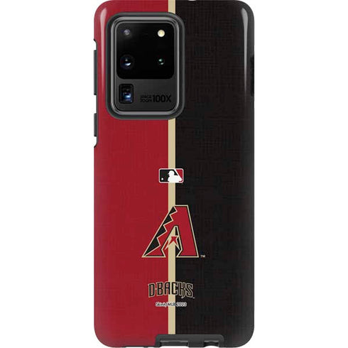 MLB Arizona Diamondbacks Split Galaxy S20 Ultra 5G Pro Case