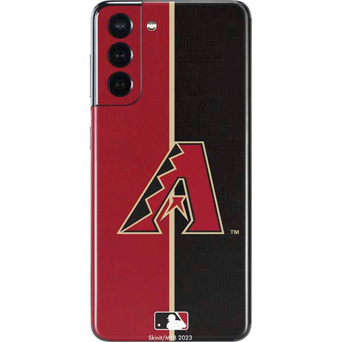 MLB Arizona Diamondbacks Split Galaxy S21 5G Skin