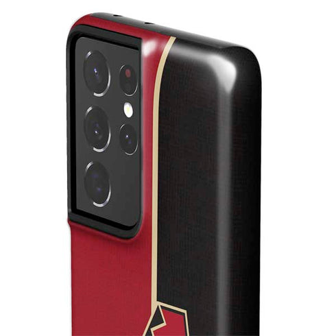 MLB Arizona Diamondbacks Split Galaxy S21 Ultra 5G Pro Case