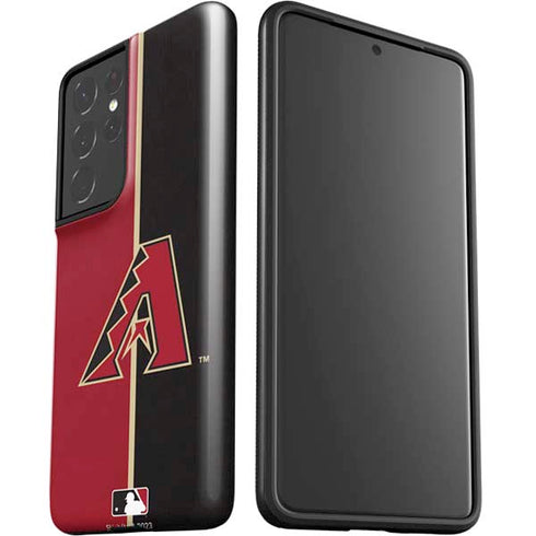MLB Arizona Diamondbacks Split Galaxy S21 Ultra 5G Pro Case
