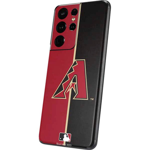 MLB Arizona Diamondbacks Split Galaxy S21 Ultra 5G Skin