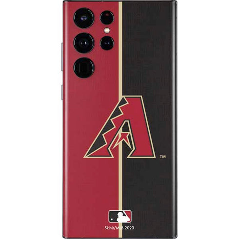 MLB Arizona Diamondbacks Split Galaxy S22 Ultra Skin