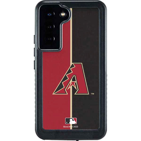 MLB Arizona Diamondbacks Split Galaxy S23 Plus Waterproof Case
