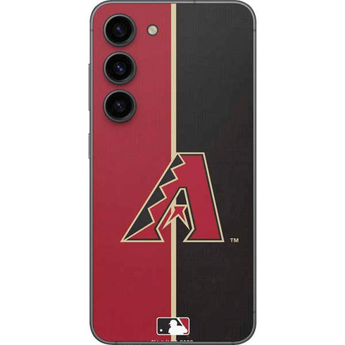 MLB Arizona Diamondbacks Split Galaxy S23 Skin