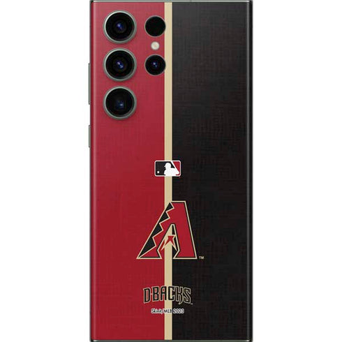 MLB Arizona Diamondbacks Split Galaxy S23 Ultra Skin