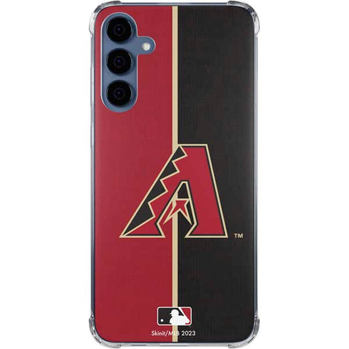 MLB Arizona Diamondbacks Split Galaxy S24 Clear Case