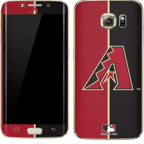 MLB Arizona Diamondbacks Split Galaxy S7 Edge Skin