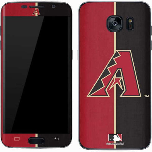 MLB Arizona Diamondbacks Split Galaxy S7 Skin