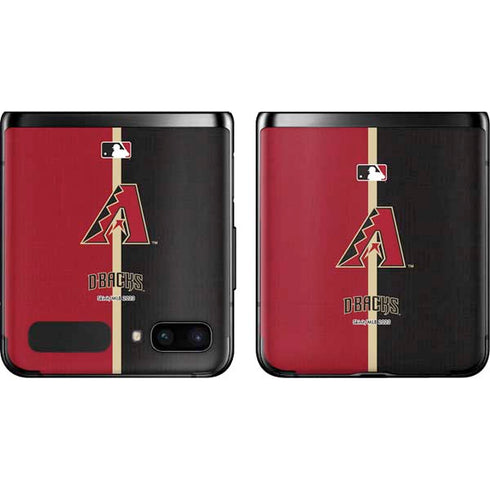 MLB Arizona Diamondbacks Split Galaxy Z Flip Skin