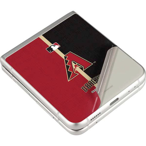 MLB Arizona Diamondbacks Split Galaxy Z Flip3 5G Skin
