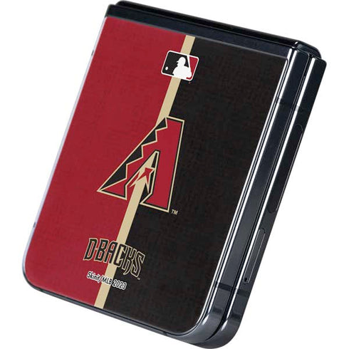 MLB Arizona Diamondbacks Split Galaxy Z Flip5 5G Skin