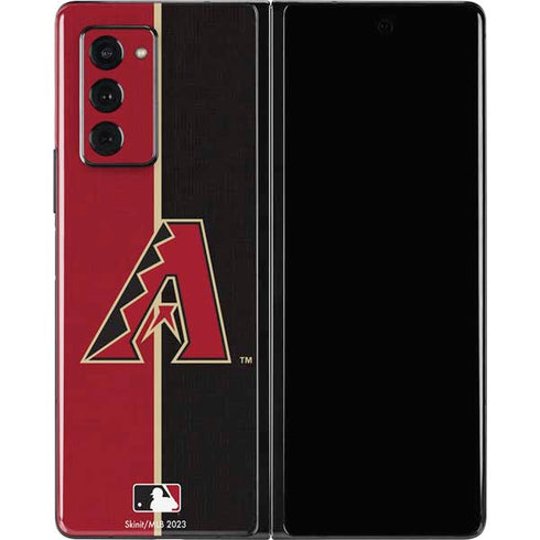 MLB Arizona Diamondbacks Split Galaxy Z Fold2 5G Skin