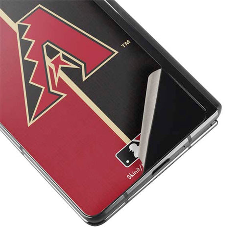 MLB Arizona Diamondbacks Split Galaxy Z Fold2 5G Skin