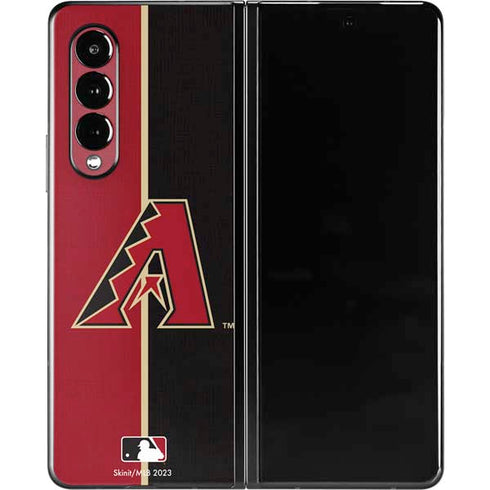 MLB Arizona Diamondbacks Split Galaxy Z Fold3 5G Skin