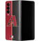 MLB Arizona Diamondbacks Split Galaxy Z Fold4 5G Skin