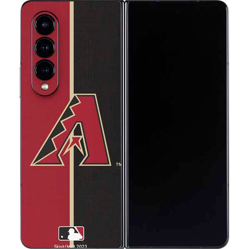 MLB Arizona Diamondbacks Split Galaxy Z Fold4 5G Skin