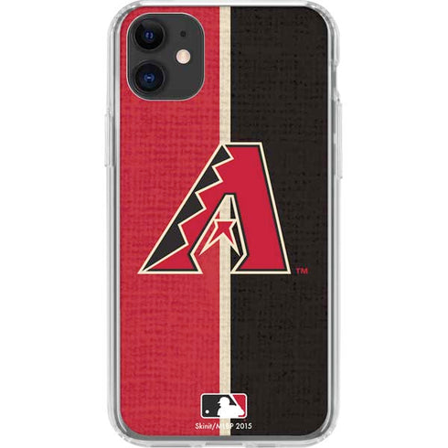 MLB Arizona Diamondbacks Split iPhone 11 Clear Case