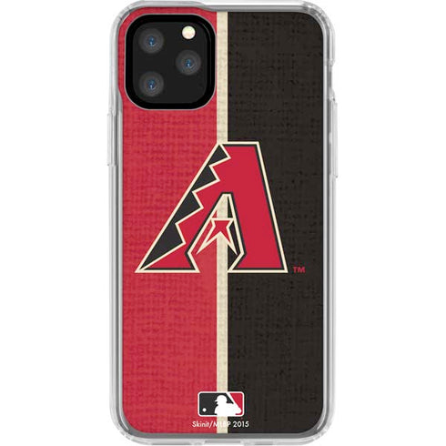 MLB Arizona Diamondbacks Split iPhone 11 Pro Clear Case
