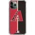 MLB Arizona Diamondbacks Split iPhone 11 Pro Max Clear Case