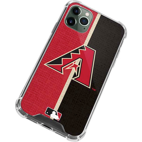 MLB Arizona Diamondbacks Split iPhone 11 Pro Max Clear Case