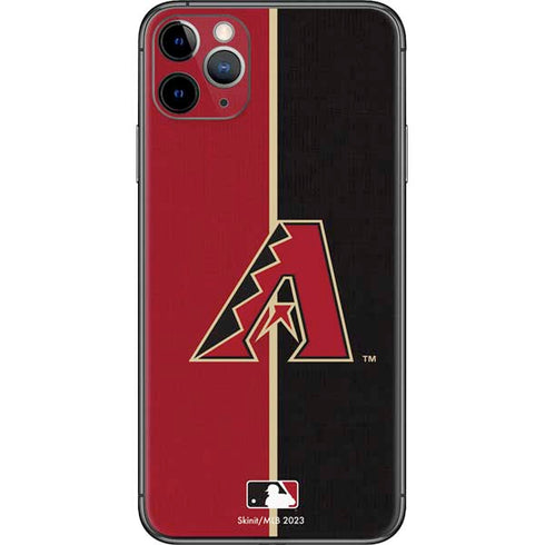 MLB Arizona Diamondbacks Split iPhone 11 Pro Max Skin