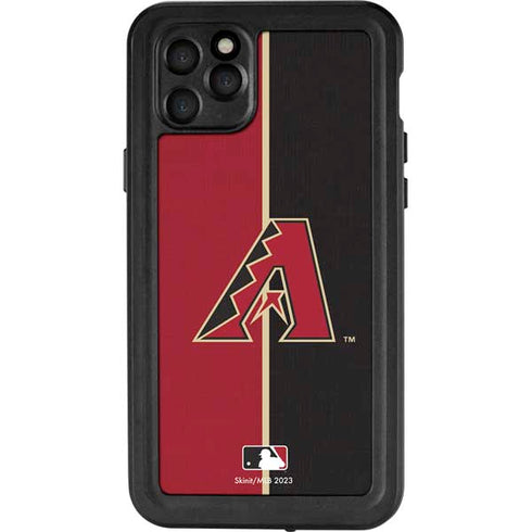MLB Arizona Diamondbacks Split iPhone 11 Pro Max Waterproof Case