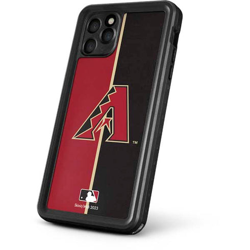 MLB Arizona Diamondbacks Split iPhone 11 Pro Max Waterproof Case