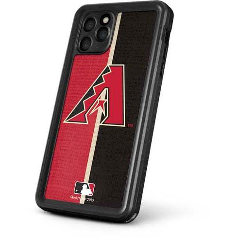 MLB Arizona Diamondbacks Split iPhone 11 Pro Waterproof Case