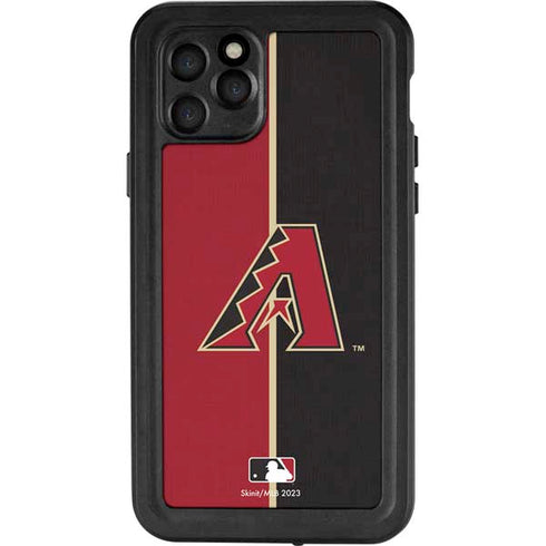 MLB Arizona Diamondbacks Split iPhone 11 Pro Waterproof Case
