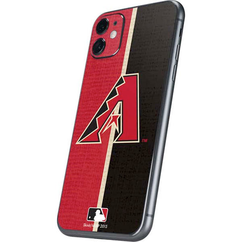 MLB Arizona Diamondbacks Split iPhone 11 Skin